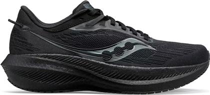 Saucony Triumph 21 Ανδρικά Αθλητικά Παπούτσια Running Μαύρα από το Outletcenter