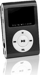 Setty Portable Mini MP3 Player (32GB) με Οθόνη LCD 1'' Μαύρο