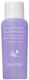 Delicate Nail Ξεβαφτικό Νυχιών χωρίς Ασετόν 100ml Seventeen από το Attica