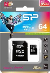 Silicon Power microSDXC 64GB Class 10 U1 UHS-I