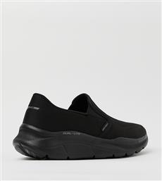 Skechers Ανδρικά Slip-On Μαύρα από το MybrandShoes