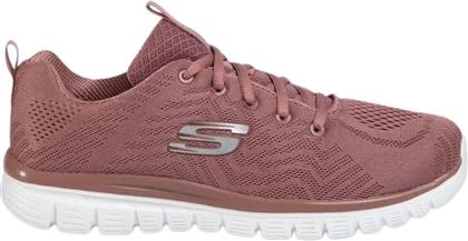 Skechers Memory Foam Γυναικεία Αθλητικά Παπούτσια Running Ροζ από το SerafinoShoes