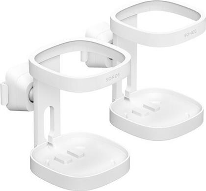Sonos Βάσεις Ηχείων Τοίχου Wall Mount For The One and PLAY:1 (Ζεύγος) σε Λευκό Χρώμα