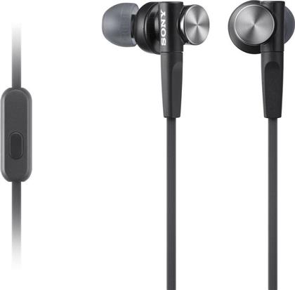 Sony MDR-XB50AP In-ear Handsfree με Βύσμα 3.5mm Μαύρο από το Kotsovolos