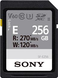 Sony SF-E Series SDXC 256GB Class 10 U3 V60 UHS-II