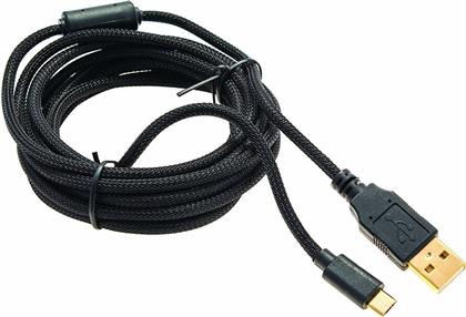 Spartan Gear USB Double Sided Charging Cable 3m Καλώδιο για PS4 / Xbox One σε Μαύρο χρώμα