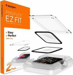 Spigen ProFlex EZ Fit Full Face Tempered Glass Προστατευτικό Οθόνης για το Apple Watch 44mm από το e-shop