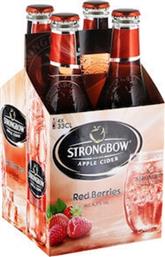 Strongbow Red Berries Φιάλη 4 Τεμάχια Μηλίτης 330ml