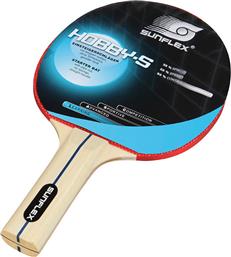 Sunflex Hobby-S Ρακέτα Ping Pong για Αρχάριους Παίκτες