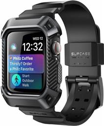 Supcase Unicorn Beetle Pro Πλαστική Θήκη σε Μαύρο χρώμα για το Apple Watch 44mm