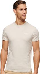 Superdry Ανδρικό T-shirt Κοντομάνικο Off White