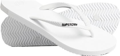 Superdry Ovin Flip Flops σε Λευκό Χρώμα