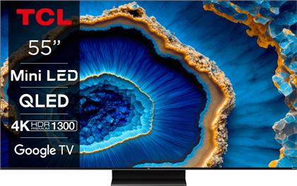 TCL Smart Τηλεόραση 55'' 4K UHD QLED 55C805 HDR (2023)