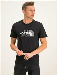 The North Face Easy Ανδρικό T-shirt Κοντομάνικο Μαύρο από το Altershops