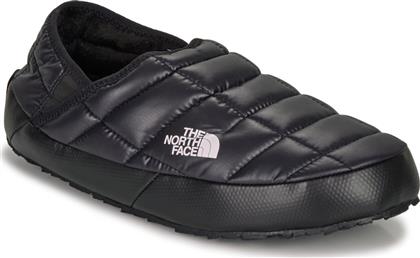 The North Face Thermoball Traction Κλειστές Δερμάτινες Χειμερινές Ανδρικές Παντόφλες Μαύρες από το Epapoutsia