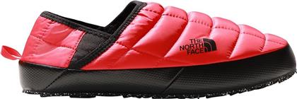 The North Face Thermoball V Traction Κλειστές Χειμερινές Ανδρικές Παντόφλες Κόκκινες από το Modivo