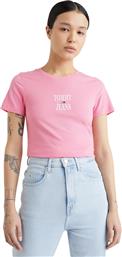 Tommy Hilfiger Essential Γυναικείο T-shirt Ροζ από το Cosmos Sport