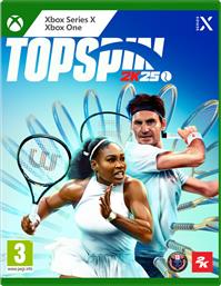 TopSpin 2K25 Xbox Series X Game