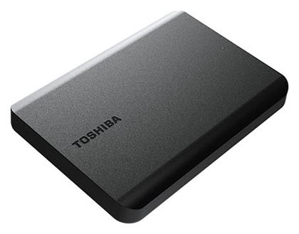Canvio Basics 2022 USB 3.2 Εξωτερικός HDD 2TB 2.5'' Μαύρο Toshiba