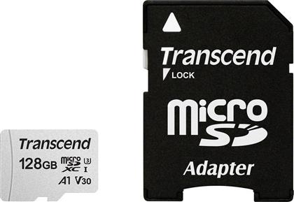Transcend 300s microSDXC 128GB U3 V30 A1 with Adapter