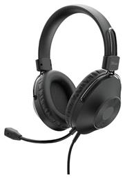 Trust Ozo Over Ear Multimedia Ακουστικά με μικροφωνο και σύνδεση USB-A