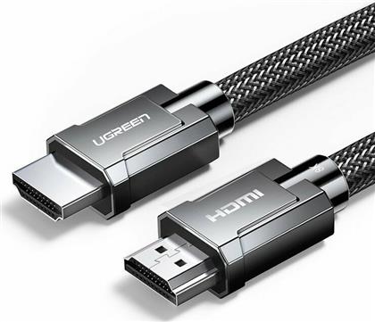 Ugreen HDMI 2.1 Braided Cable HDMI male - HDMI male 1m Μαύρο από το e-shop