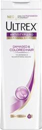 Ultrex Damaged & Colored Hair Σαμπουάν κατά της Πιτυρίδας για Βαμμένα Μαλλιά 360ml από το ΑΒ Βασιλόπουλος