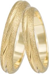 Βέρα χρυσή γάμου K14 BR0263 Χρυσός 14 Καράτια μεμονωμένο τεμάχιο