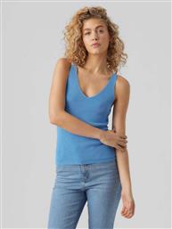 Vero Moda Αμάνικη Γυναικεία Μπλούζα Καλοκαιρινή Γαλάζια