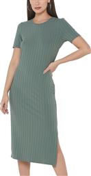 Vero Moda Midi Καλοκαιρινό All Day Φόρεμα Ριπ Χακί από το Plus4u