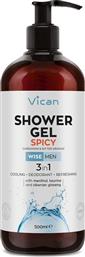 Vican Wise Men Spicy Shower Gel 500ml από το Pharm24