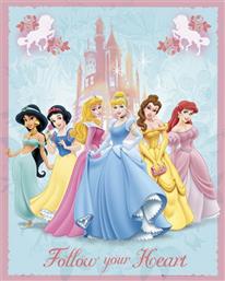 W+G Παιδική Αφίσα Princesses Follow Your Heart 50.8x40.6εκ. από το Plus4u