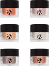 W7 Cosmetics High Shine Σετ Μακιγιάζ για Πρόσωπο & Μάτια 6τμχ