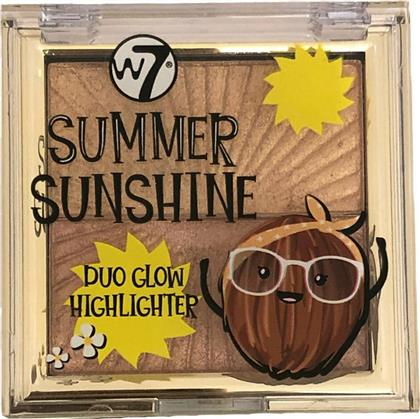 W7 Cosmetics Summer Sunshine Duo Glow Highlighter 3,5gr από το Plus4u