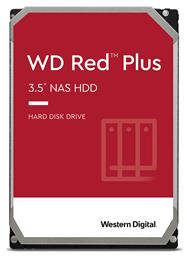 Red Plus 4TB HDD Σκληρός Δίσκος 3.5'' SATA III 5400rpm με 256MB Cache για NAS Western Digital
