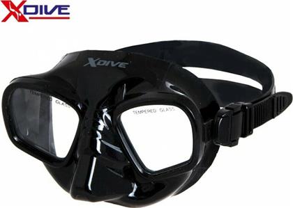 XDive Μάσκα Θαλάσσης Next σε Μαύρο χρώμα