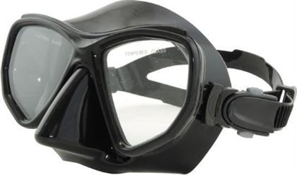 XDive Μάσκα Θαλάσσης Wake σε Μαύρο χρώμα από το Esmarket