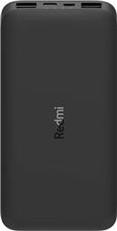 Xiaomi Redmi Power Bank 10000mAh 5W με 2 Θύρες USB-A Μαύρο από το e-shop