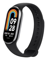Smart Band 8 με Παλμογράφο Μαύρο Xiaomi