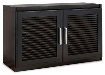 Ξύλινη Παπουτσοθήκη Crispy με 3 Ράφια 94x34.5x60cm από το MyCasa