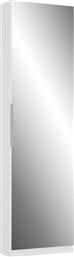 Ξύλινη Παπουτσοθήκη με 6 Ράφια Λευκό 50x20x179.7cm