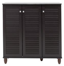 Ξύλινη Παπουτσοθήκη Santo με 4 Ράφια 89.5x34x91.5cm από το MyCasa