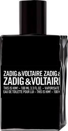 Zadig & Voltaire This Is Him! Eau de Toilette 100ml από το Notos